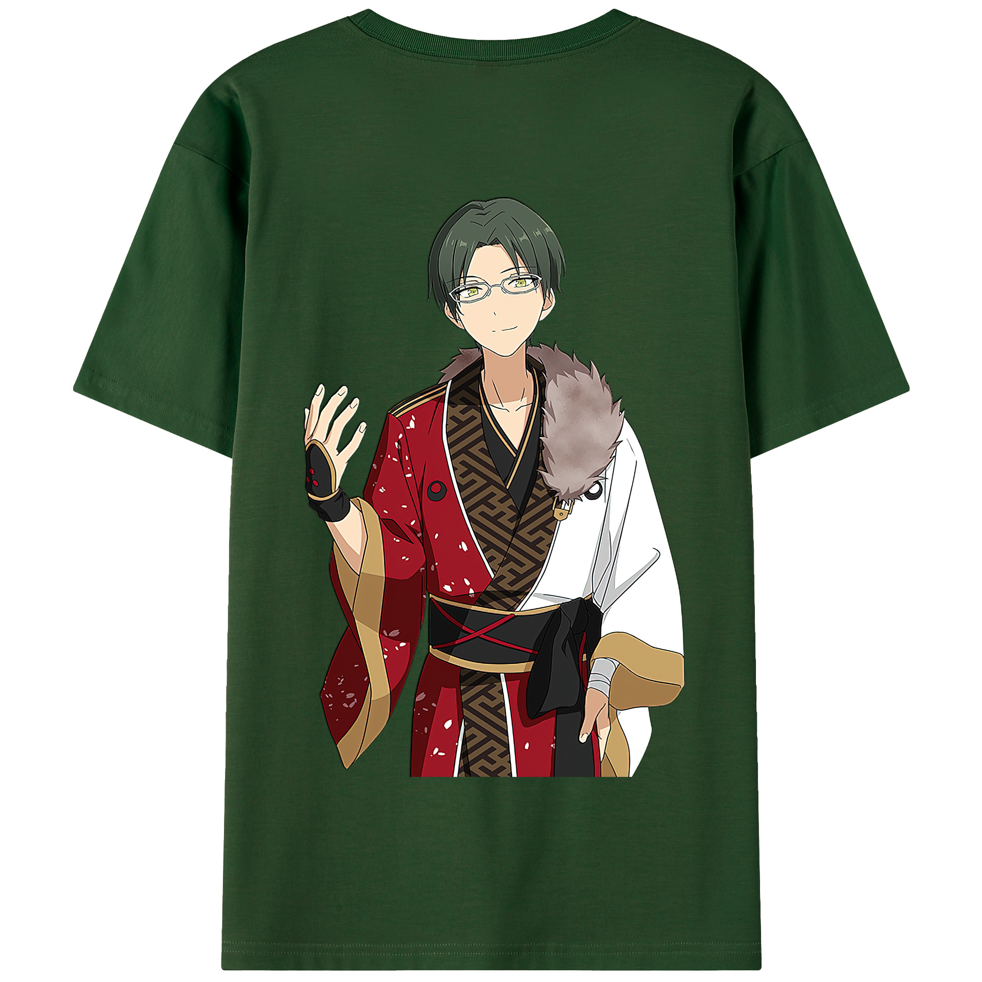 （画像用） あんさんぶるスターズ! Ensemble Stars 綿100％半袖Tシャツ（背面プリント）